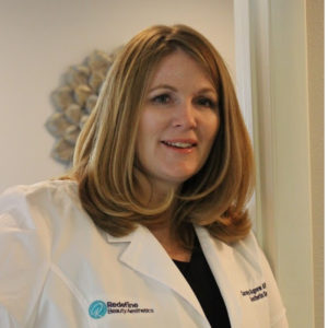 a photo of Carolyn Agnew, owner of Redefine Beauty, a medspa in Brandon, FL
